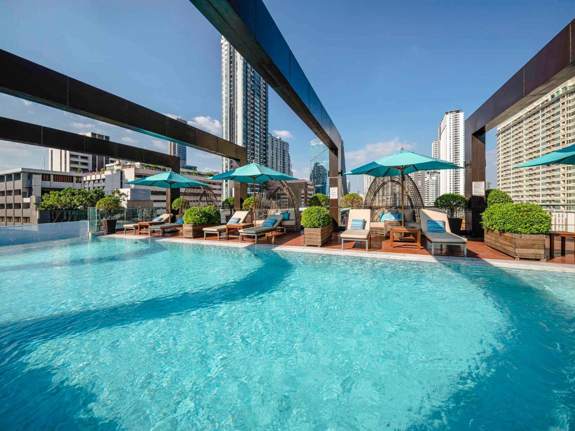 Vie Hotel Bangkok - Mgallery Collection Экстерьер фото Rooftop pool